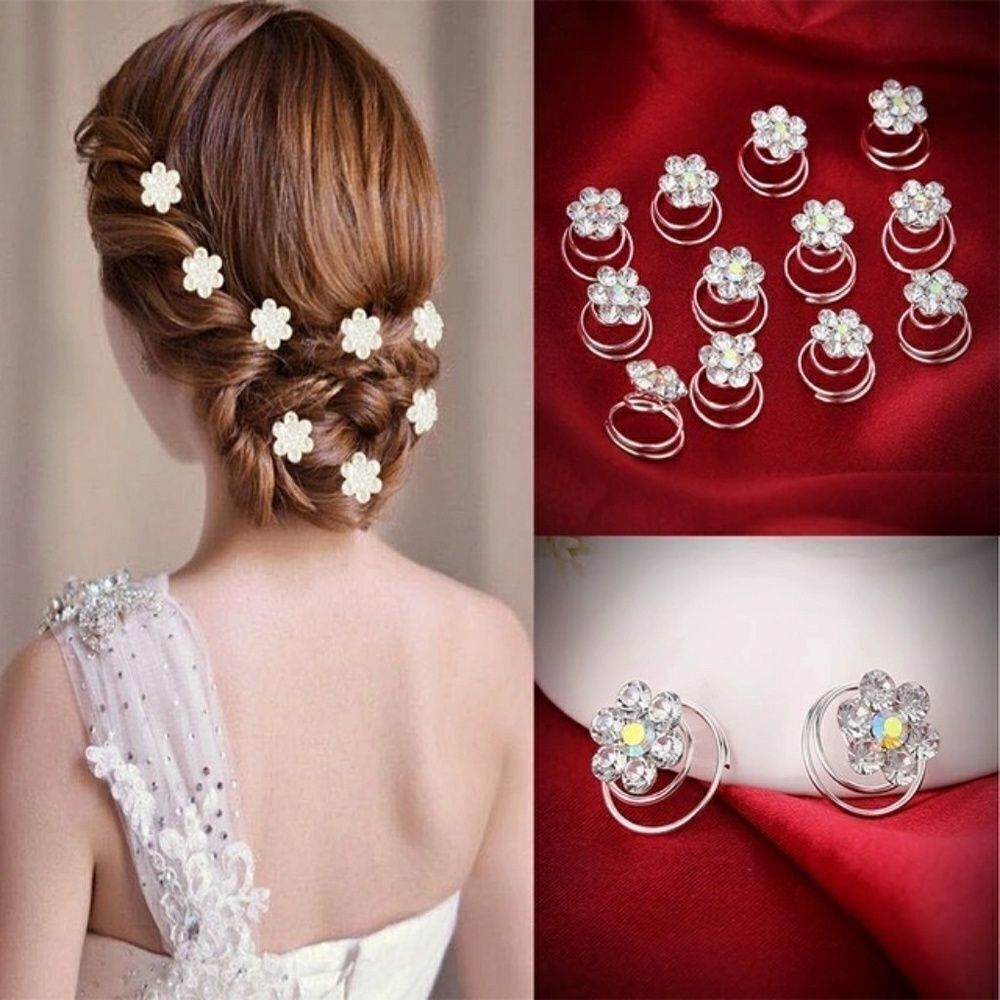Crystal Hair clips